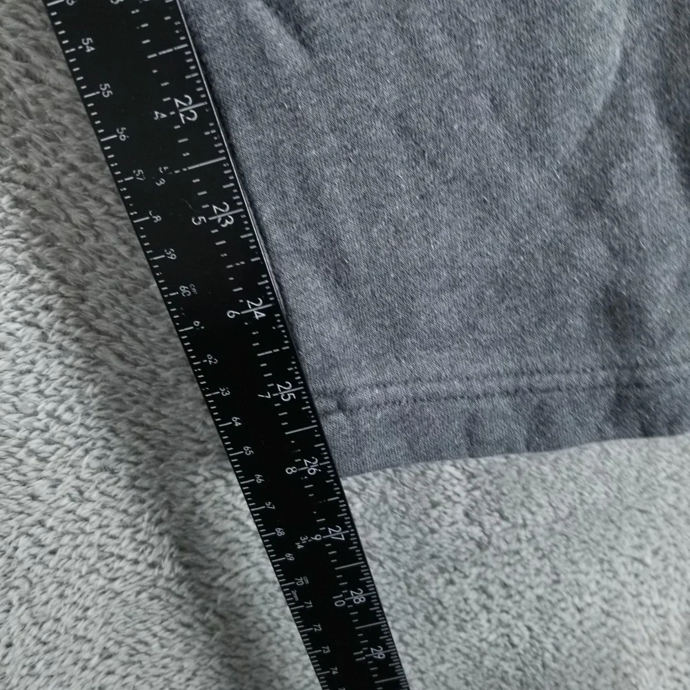 Nike Sweatpants Mens M Gray Fleece Tapered Elastic Waist Pockets Gym Workout‎